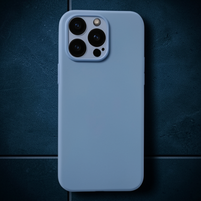 Apple İphone 15 Pro Kılıf Puma Silikon - Mavi