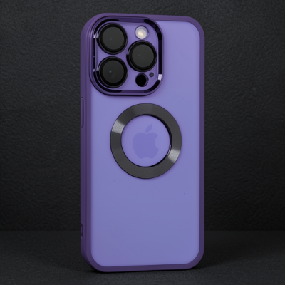 Apple İphone 15 Pro Kılıf Slot Silikon - Mor