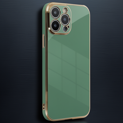 Apple İphone 15 Pro Kılıf Volet Silikon - Açık Yeşil