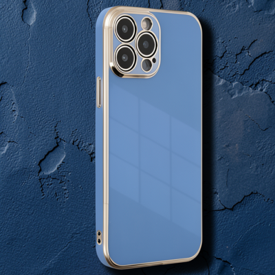 Apple İphone 15 Pro Kılıf Volet Silikon - Mavi