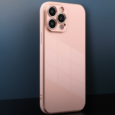 Apple İphone 15 Pro Kılıf Volet Silikon - Pembe