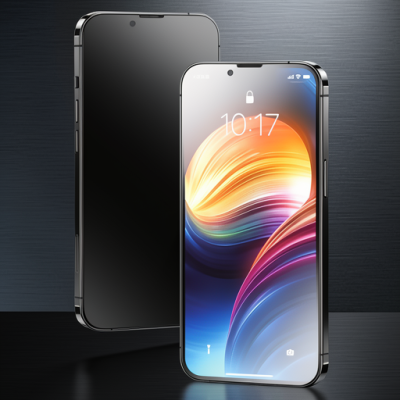 Apple İphone 15 Pro Max 3d Antistatik Mat Seramik Nano Ekran Koruyucu