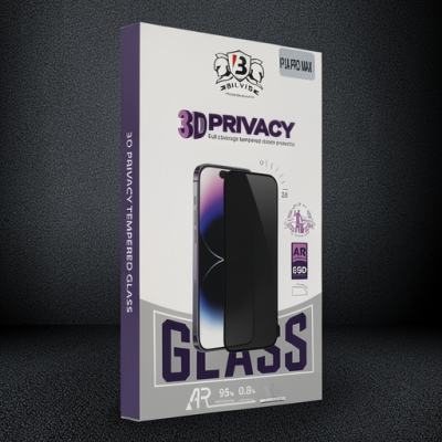 Apple İphone 15 Pro Max Bilvis 3d Hayalet Cam Ekran Koruyucu