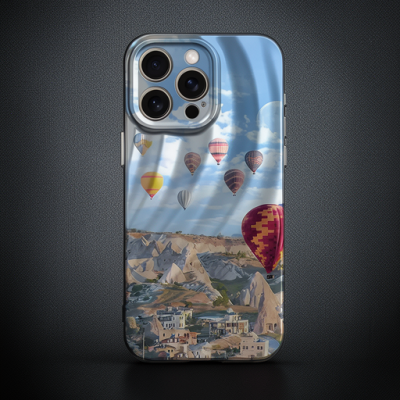 Apple İphone 15 Pro Max Kılıf Crew Desenli Kapak - Kapadokya
