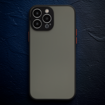 Apple İphone 15 Pro Max Kılıf Montreal Silikon Kapak - Siyah