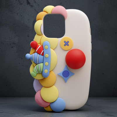 Apple İphone 15 Pro Max Kılıf Poky Karakter Silikon Kapak - Desen 7