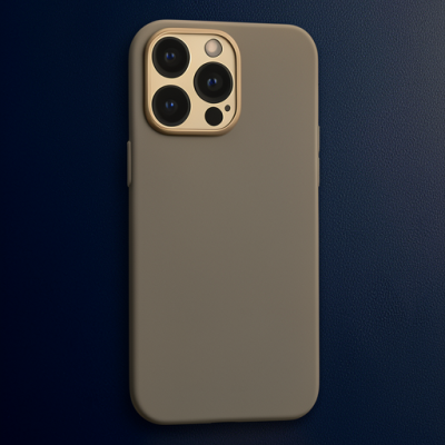 Apple İphone 15 Pro Max Kılıf Puma Silikon - Gold