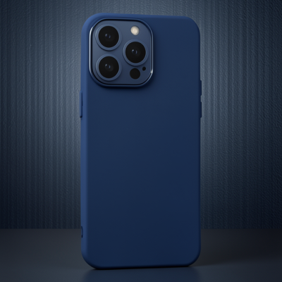Apple İphone 15 Pro Max Kılıf Puma Silikon - Lacivert