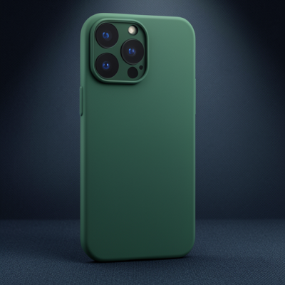 Apple İphone 15 Pro Max Kılıf Puma Silikon - Yeşil