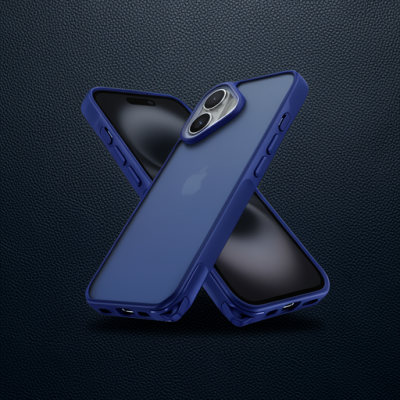 Apple İphone 16 Kılıf Elegant Kapak - Lacivert