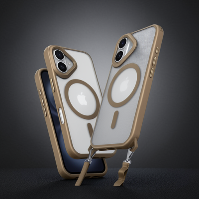 Apple İphone 16 Kılıf Enka Magsafe Silikon Kılıf - Desert