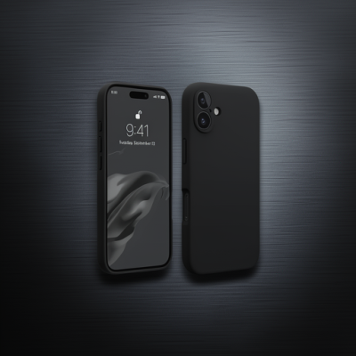 Apple İphone 16 Kılıf First Silikon - Siyah