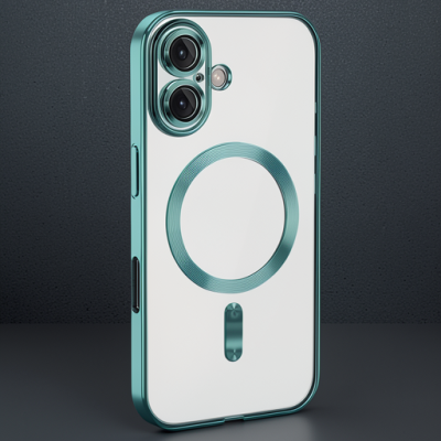 Apple İphone 16 Kılıf Kross Magneticsafe Kapak - Turkuaz