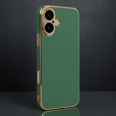 Apple İphone 16 Kılıf Volet Silikon - Açık Yeşil
