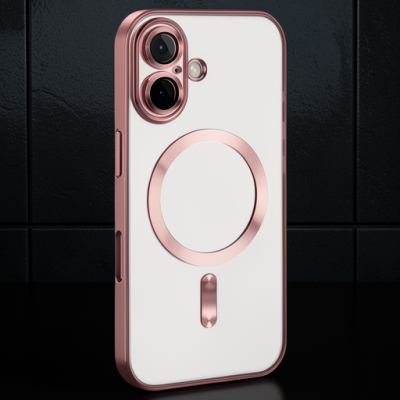 Apple İphone 16 Plus Kılıf Kross Magneticsafe Kapak - Pembe