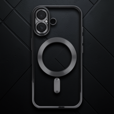 Apple İphone 16 Plus Kılıf Kross Magneticsafe Kapak - Siyah