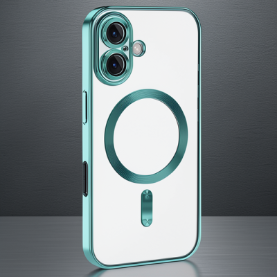 Apple İphone 16 Plus Kılıf Kross Magneticsafe Kapak - Turkuaz
