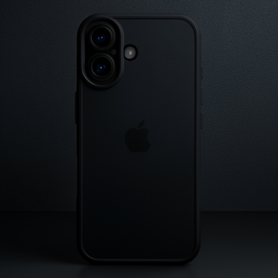 Apple İphone 16 Plus Kılıf Razer Lensli Silikon - Siyah