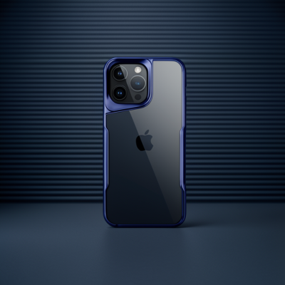 Apple İphone 16 Pro Kılıf Boyi Silikon Kapak - Lacivert