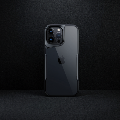 Apple İphone 16 Pro Kılıf Boyi Silikon Kapak - Siyah