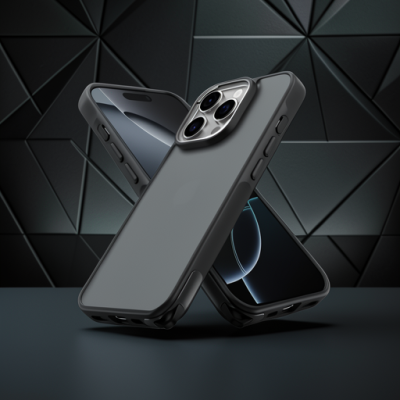 Apple İphone 16 Pro Kılıf Elegant Kapak - Siyah