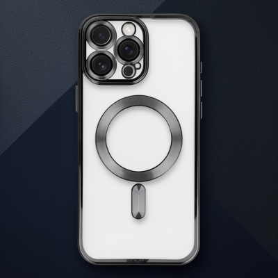Apple İphone 16 Pro Kılıf Kross Magneticsafe Kapak - Siyah