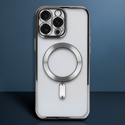 Apple İphone 16 Pro Kılıf Kross Magneticsafe Kapak - Titan Gri