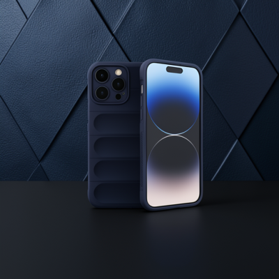 Apple İphone 16 Pro Kılıf Optimum Silikon - Lacivert