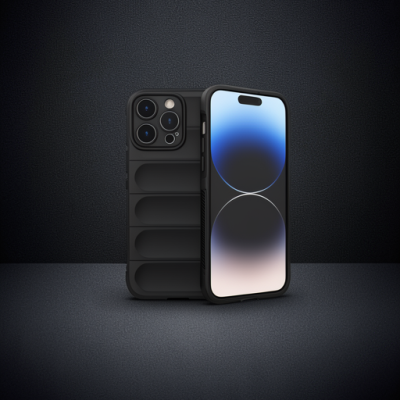 Apple İphone 16 Pro Kılıf Optimum Silikon - Siyah