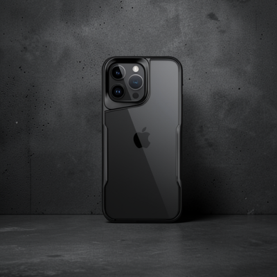 Apple İphone 16 Pro Max Kılıf Boyi Silikon Kapak - Siyah