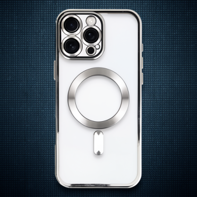 Apple İphone 16 Pro Max Kılıf Kross Magneticsafe Kapak - Gümüş