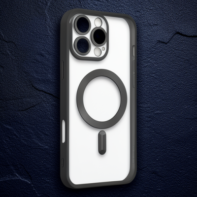 Apple İphone 16 Pro Max Kılıf Kross Magneticsafe Kapak - Siyah