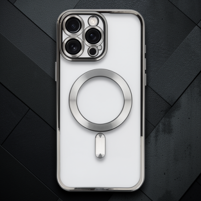 Apple İphone 16 Pro Max Kılıf Kross Magneticsafe Kapak - Titan Gri