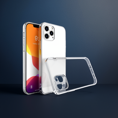 Apple İphone 16 Pro Max Kılıf Lüx Şeffaf Silikon