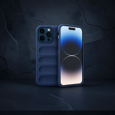 Apple İphone 16 Pro Max Kılıf Optimum Silikon - Lacivert