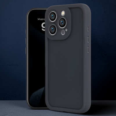 Apple İphone 16 Pro Max Kılıf Viera Silikon - Siyah