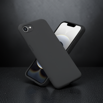 Apple İphone 16e Kılıf First Silikon - Siyah