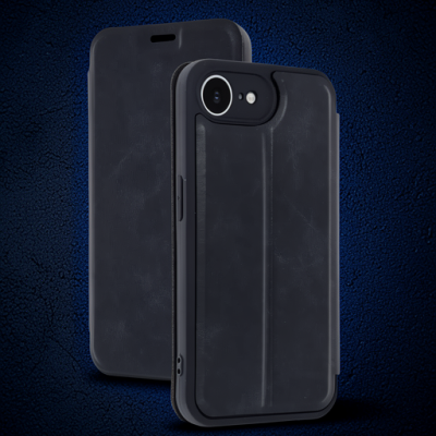 Apple İphone 16e Kılıf Flip Cover - Siyah