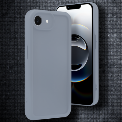 Apple İphone 16e Kılıf Viera Silikon - Gri