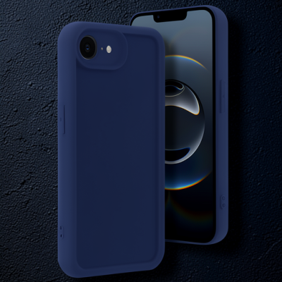 Apple İphone 16e Kılıf Viera Silikon - Lacivert