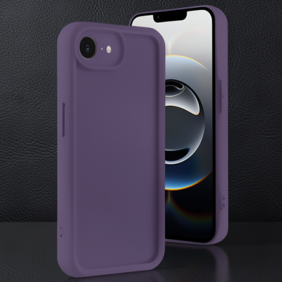 Apple İphone 16e Kılıf Viera Silikon - Mor