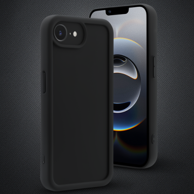Apple İphone 16e Kılıf Viera Silikon - Siyah