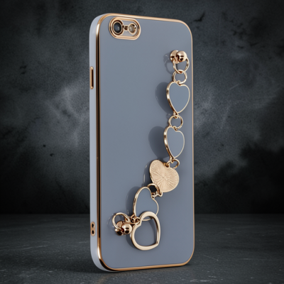 Apple İphone 6 Kılıf Esila Silikon - Gri