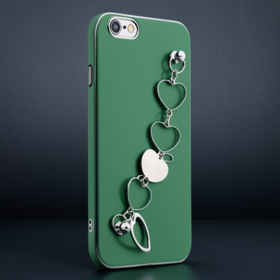 Apple İphone 6 Kılıf Esila Silikon - Su Yeşili