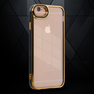 Apple İphone 6 Kılıf Liva Lens Silikon - Siyah