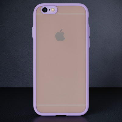 Apple İphone 6 Kılıf Montreal Silikon Kapak - Mor