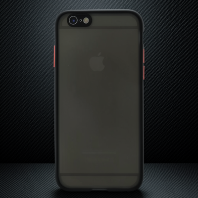Apple İphone 6 Kılıf Montreal Silikon Kapak - Siyah