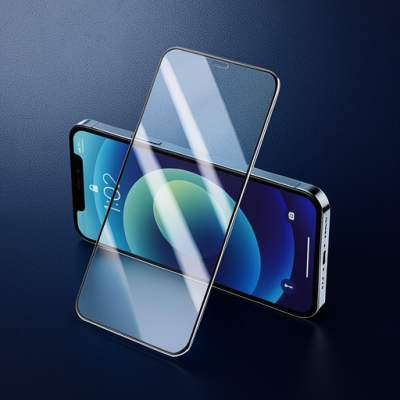 Apple İphone 6 Plus 3d Antistatik Seramik Nano Ekran Koruyucu - Beyaz