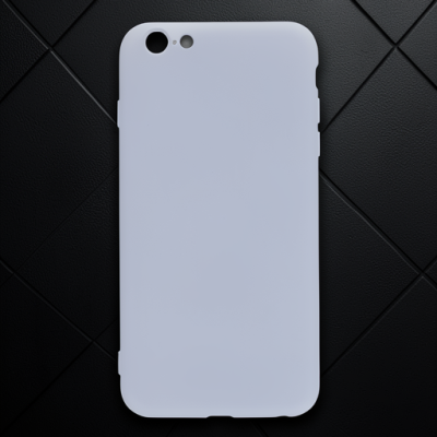 Apple İphone 6 Plus Kılıf Nano İçi Kadife Silikon - Lila