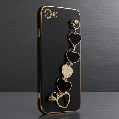 Apple İphone 7 Kılıf Esila Silikon - Siyah